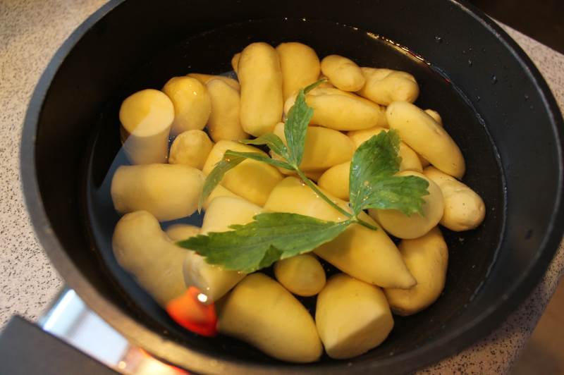 Aspargeskartofler