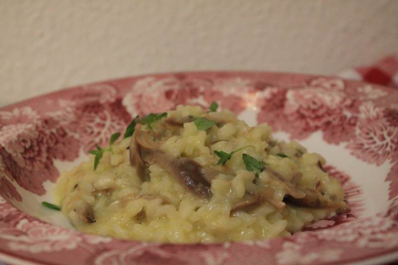 Risotto med and