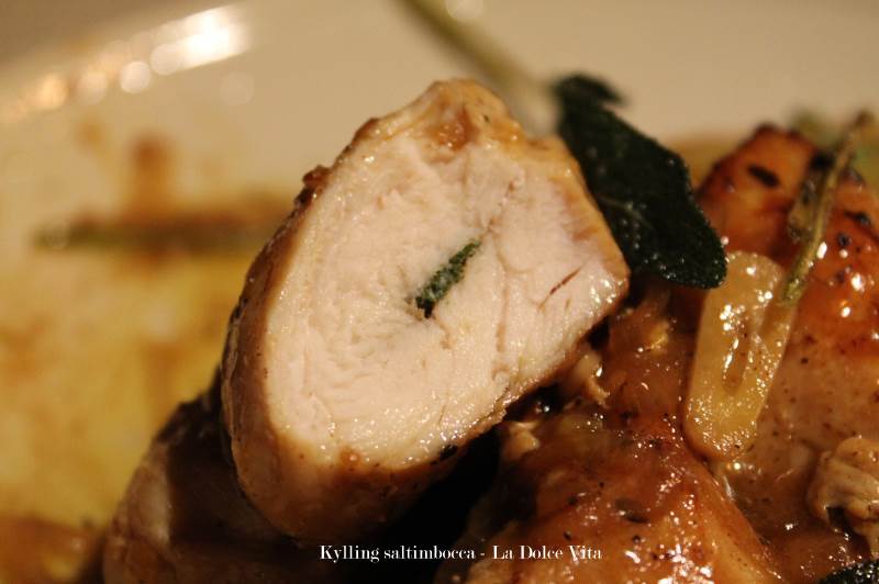 Kylling saltimbocca - La Dolce Vita